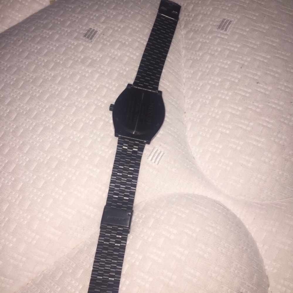 Black nixon watch